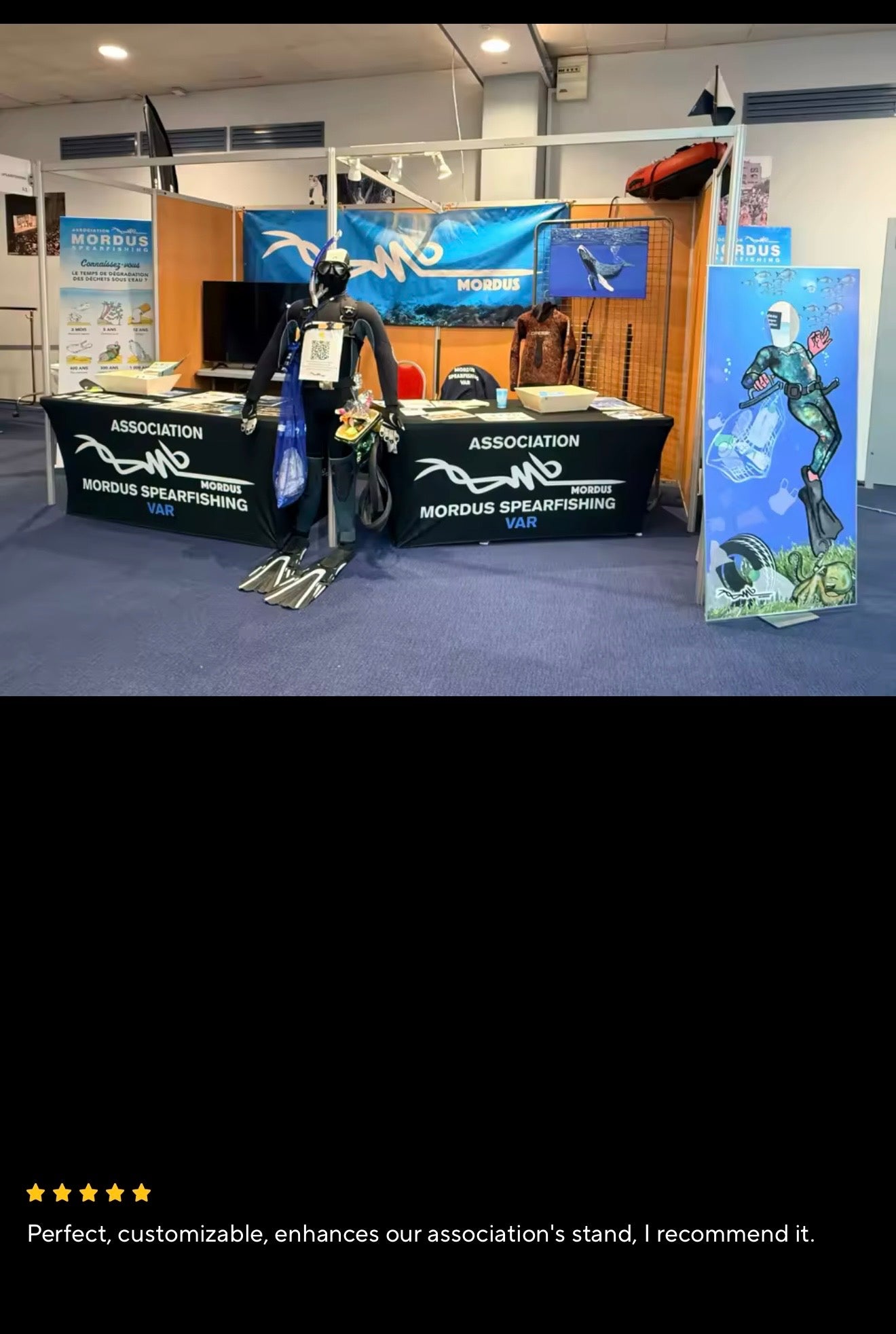 Spandex Table Cover Stretch (Custom Logo)