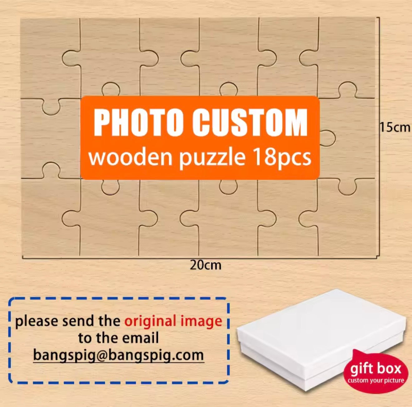 Jigsaw puzzle (custom design)