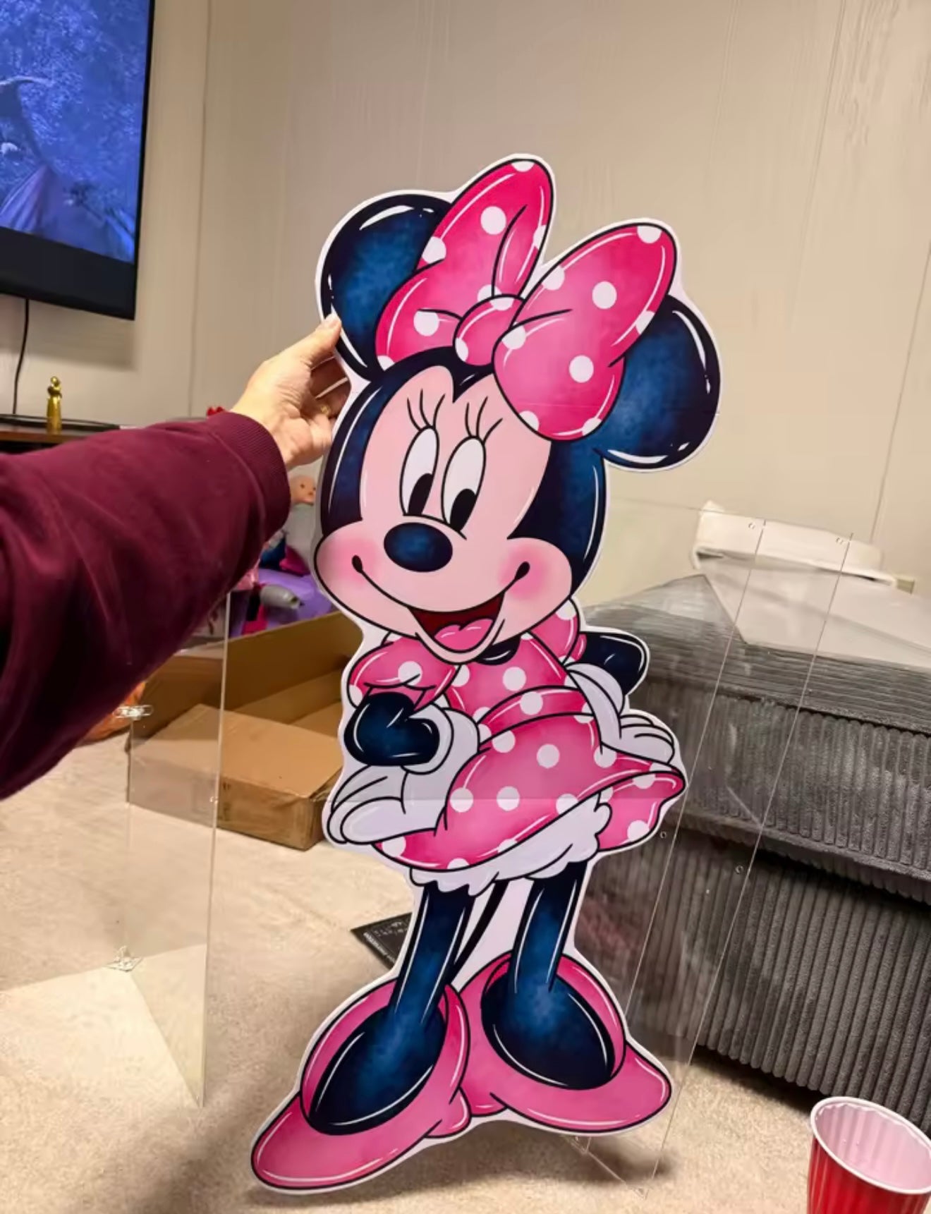 Cutouts Characters (Custom Image) Backdrop Background