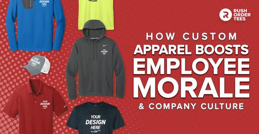 How Custom Apparel Boosts Employee Morale