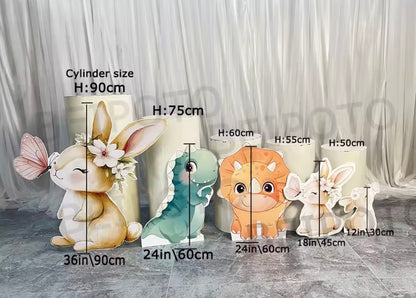 Cutouts Characters (Custom Image) Backdrop Background