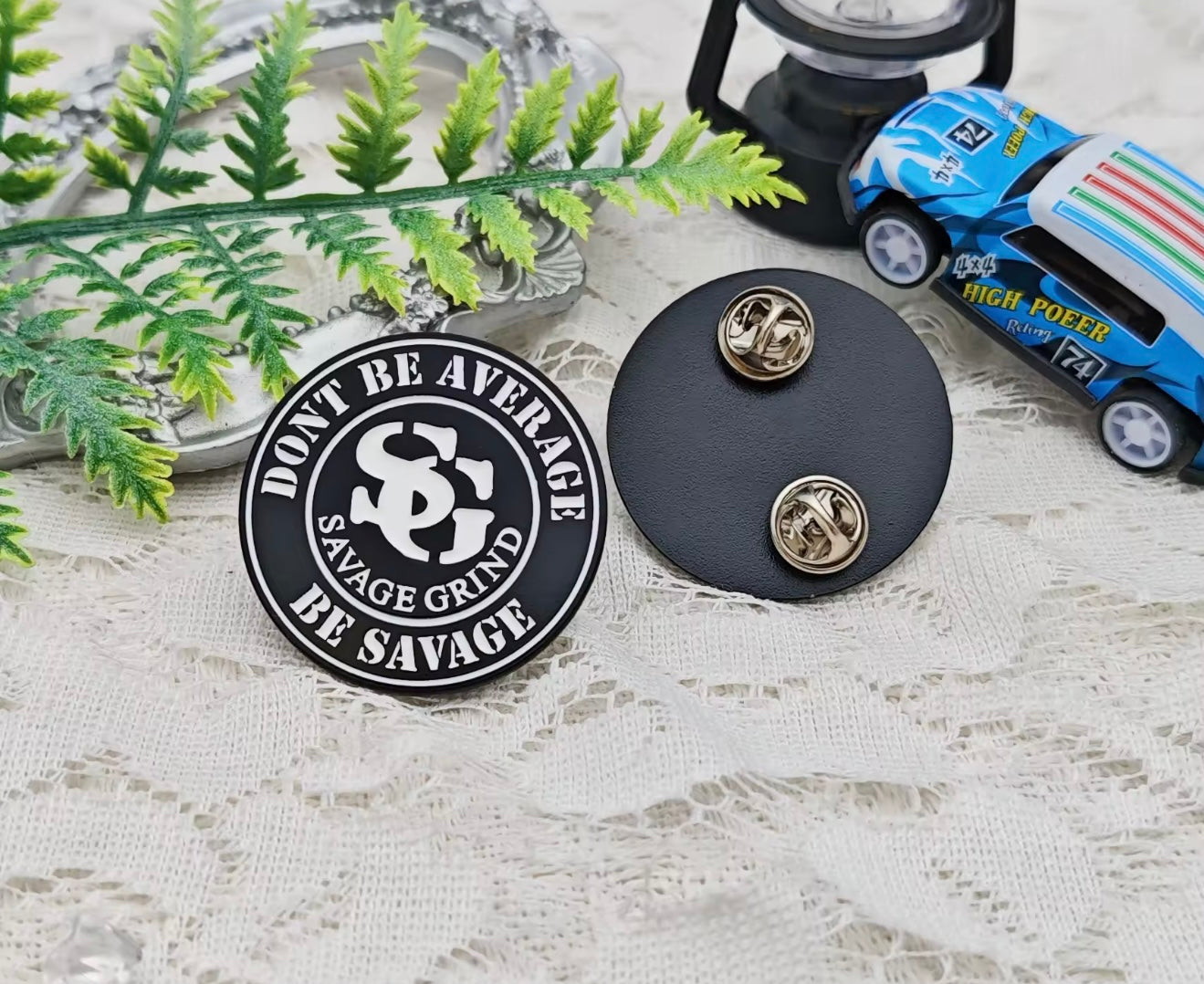 Custom pins