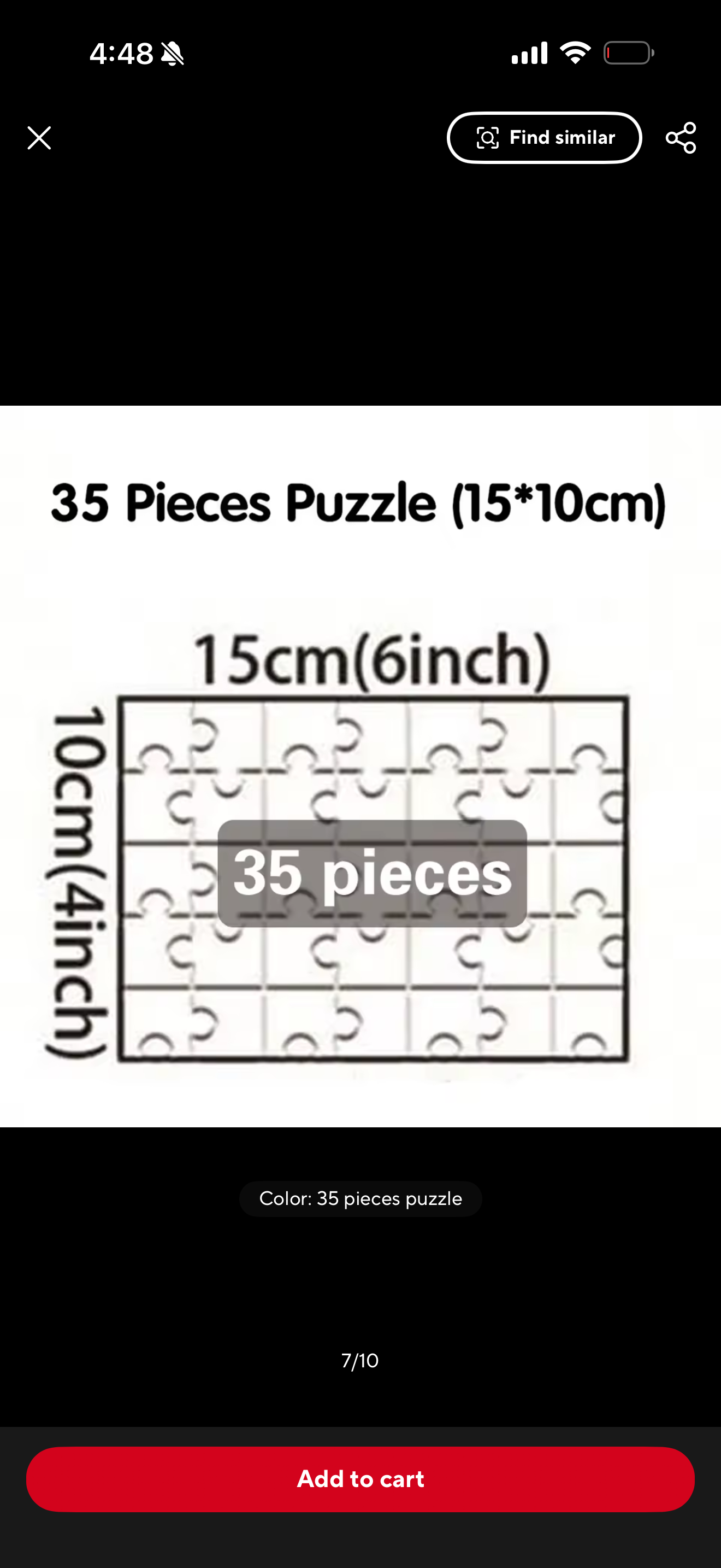 Jigsaw puzzle (custom design)