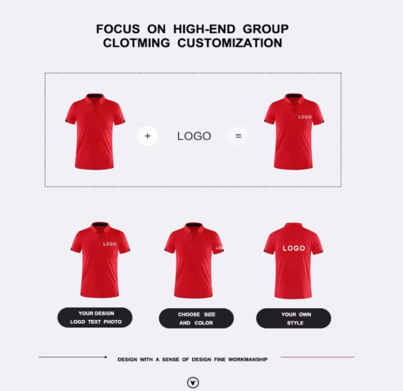 Sport Polo (Custom Logo)