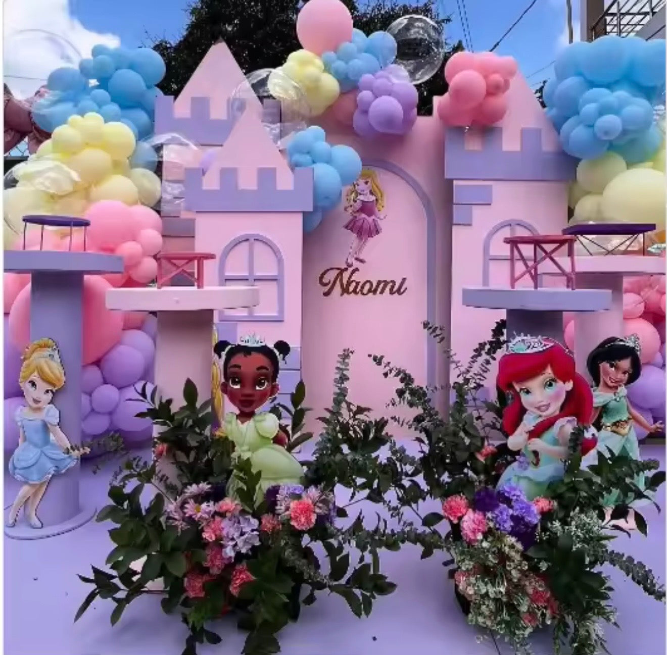 Cutouts Characters (Custom Image) Backdrop Background