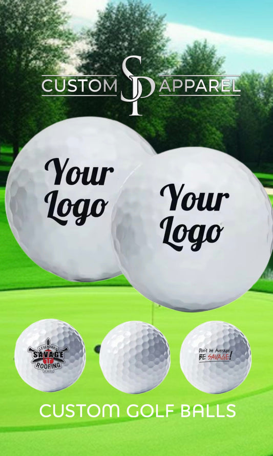 Custom golf balls