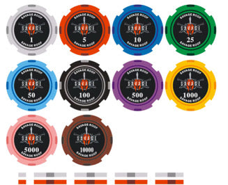 Custom poker chips