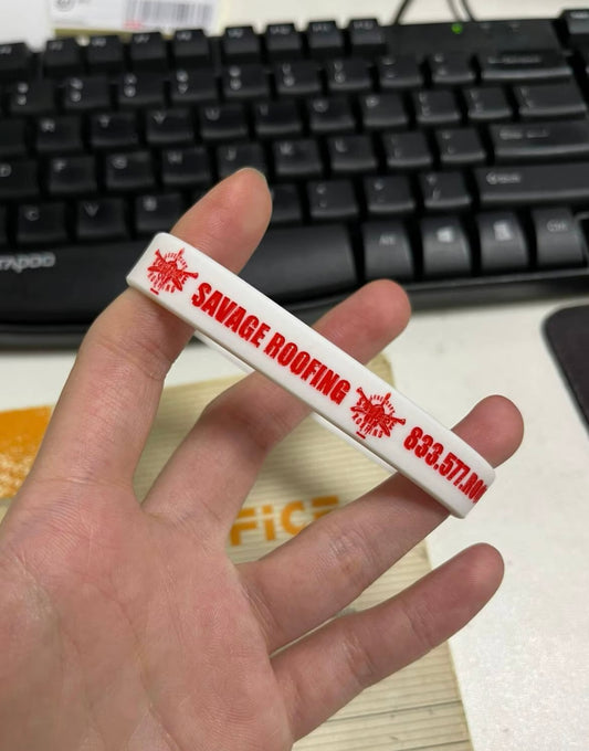 Custom wristbands rubber