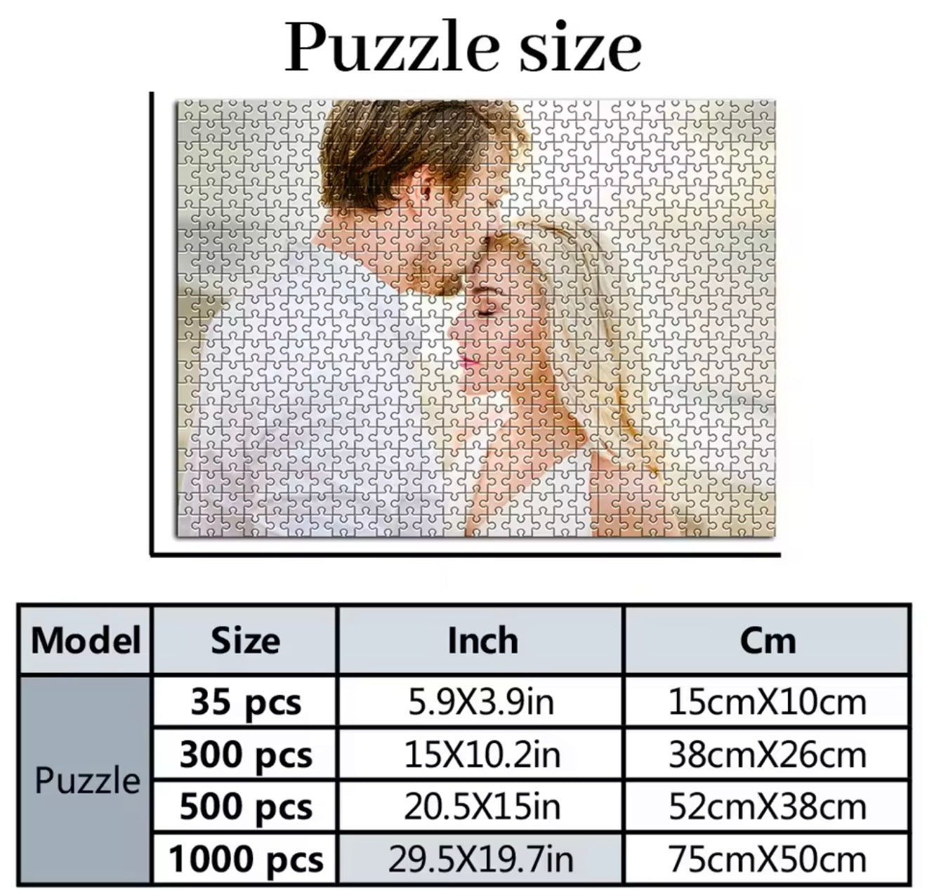 Jigsaw puzzle (custom design)