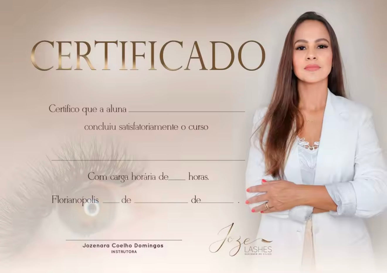 Foil Prints 3D Gold or Silver Foil Training Certificates for Training Academies Beauticians Nail techs Lash techs