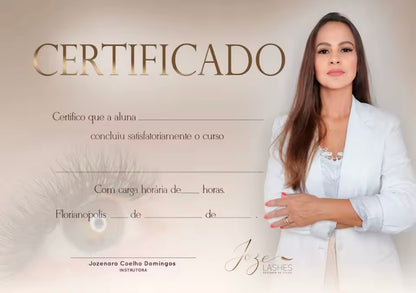 Foil Prints 3D Gold or Silver Foil Training Certificates for Training Academies Beauticians Nail techs Lash techs