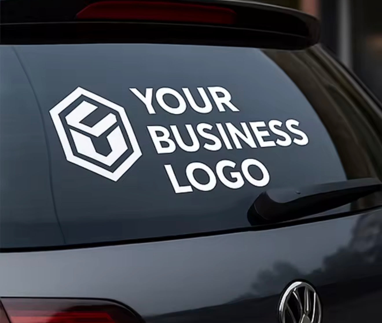 Custom Business Logo Personalized Company Branding Decal