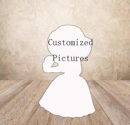 Cutouts Characters (Custom Image) Backdrop Background