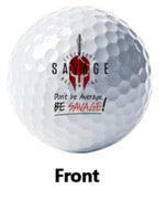 Custom golf balls