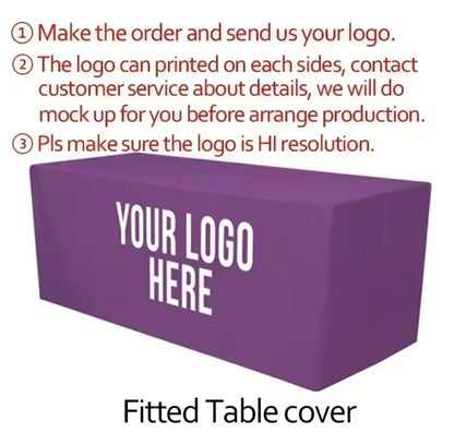 Spandex Table Cover Stretch (Custom Logo)
