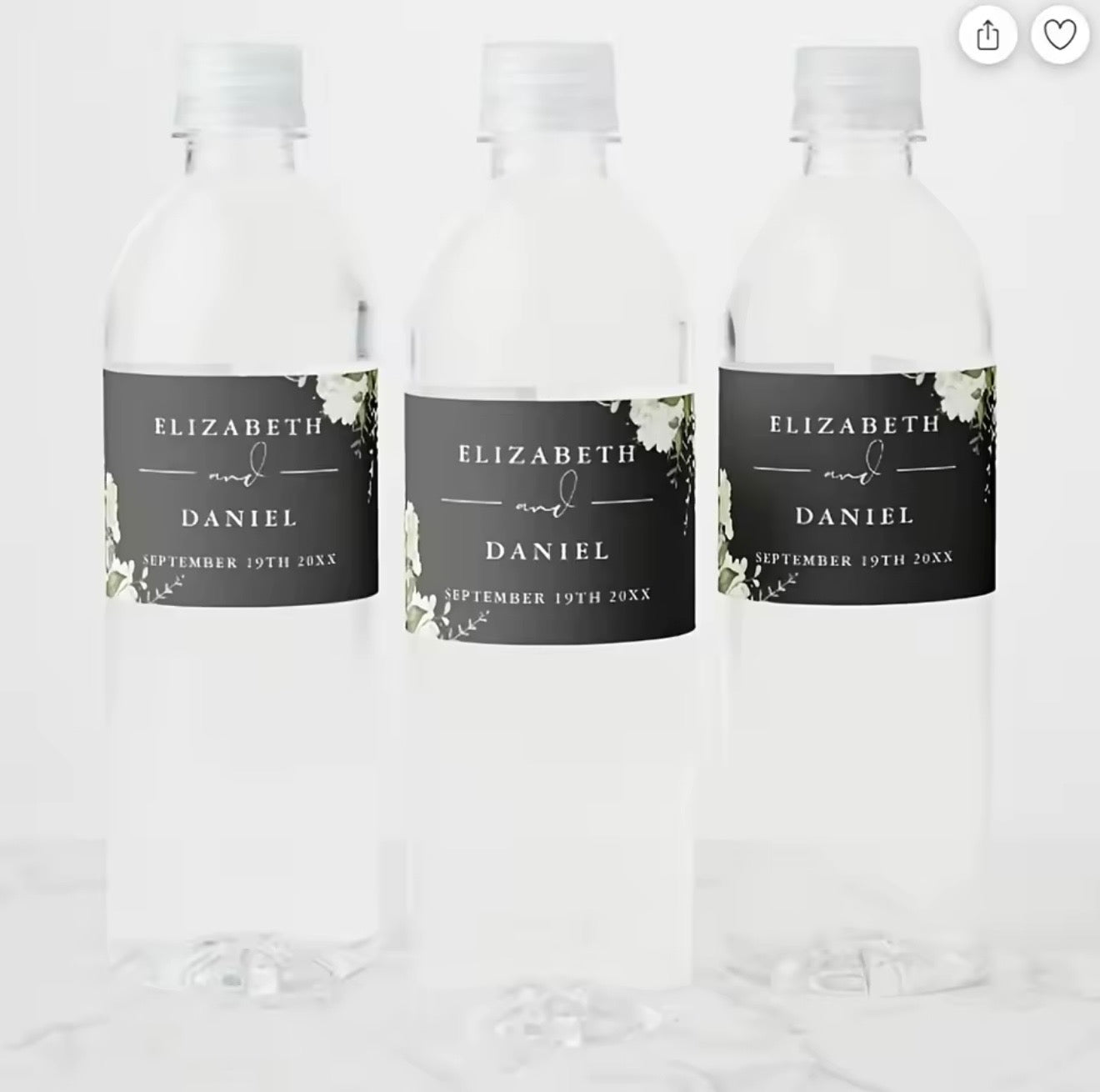 Water Bottle (Custom Logo)