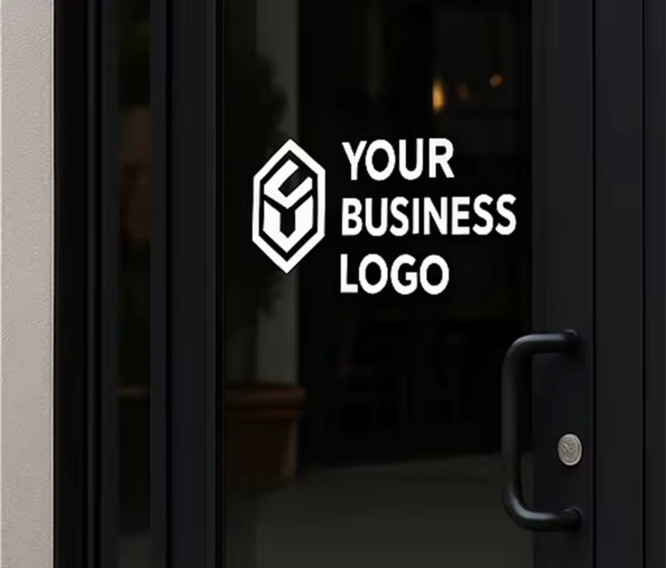 Custom Business Logo Personalized Company Branding Decal