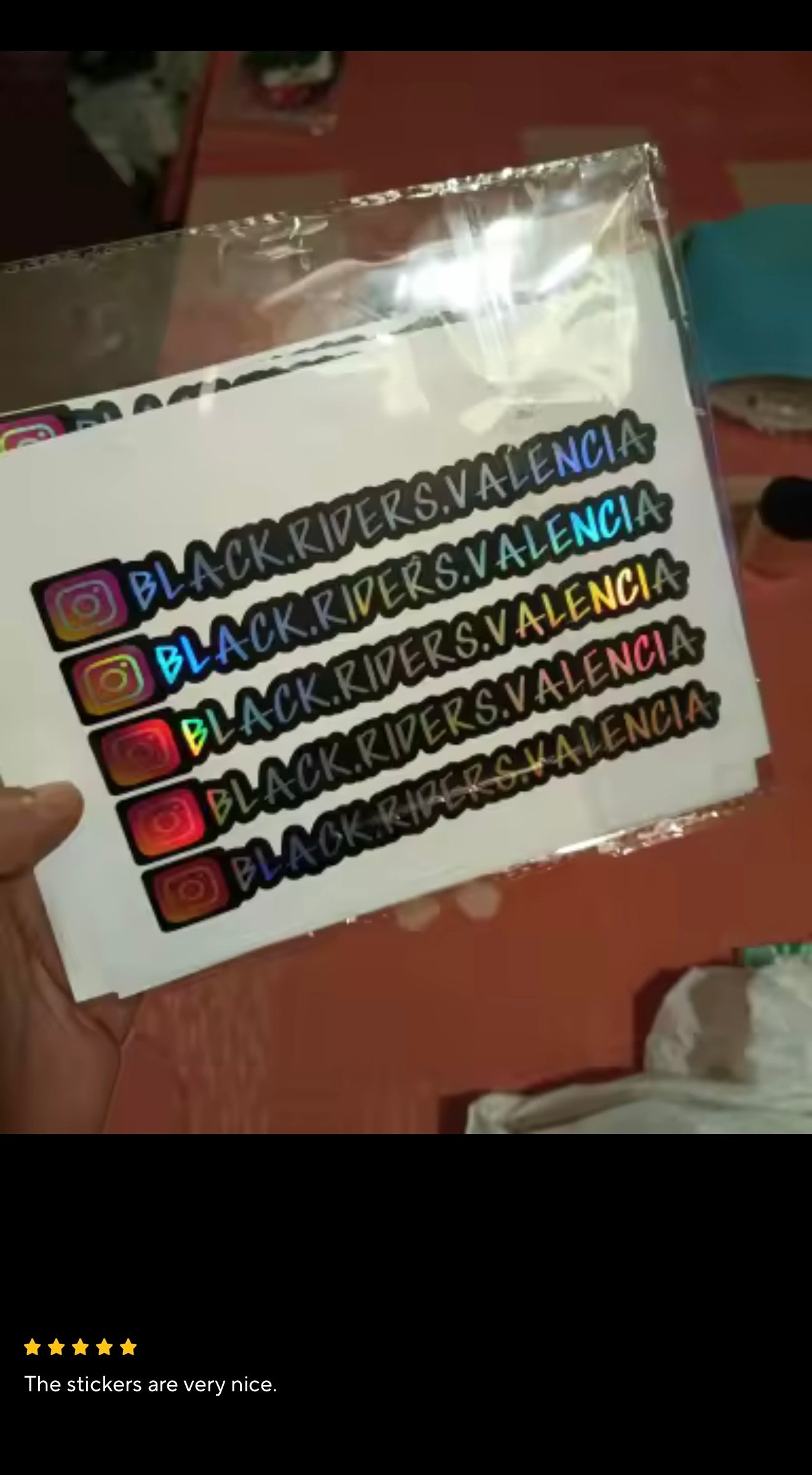 Vinyl stickers DIY with custom usernames, Instagra , TikTok