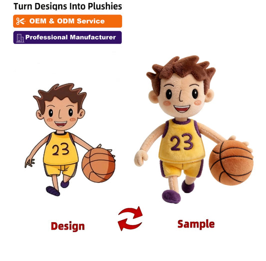 Custom plush doll